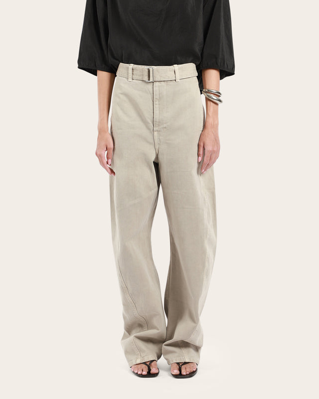 Twisted Belted Pants