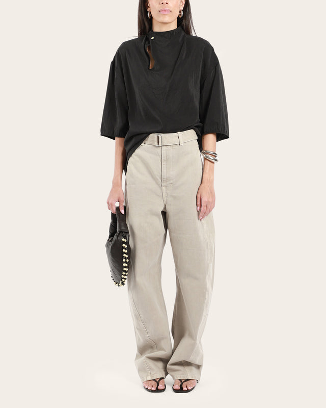 Twisted Belted Pants