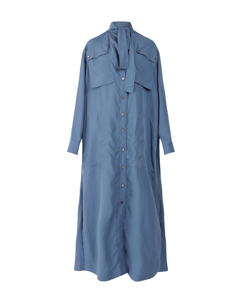 lemaire-two-pocket-dress-bice-blue