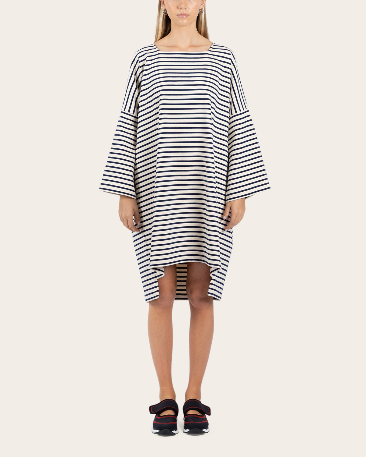 Horizontal Stripe Mariniere Dress