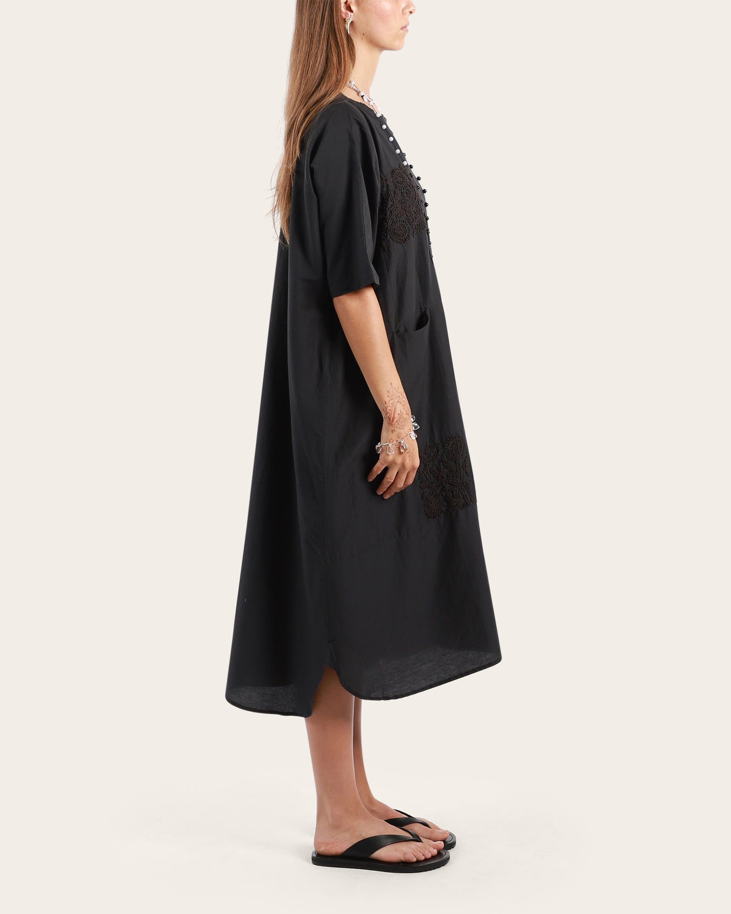 Patchwork Embroidery Dress