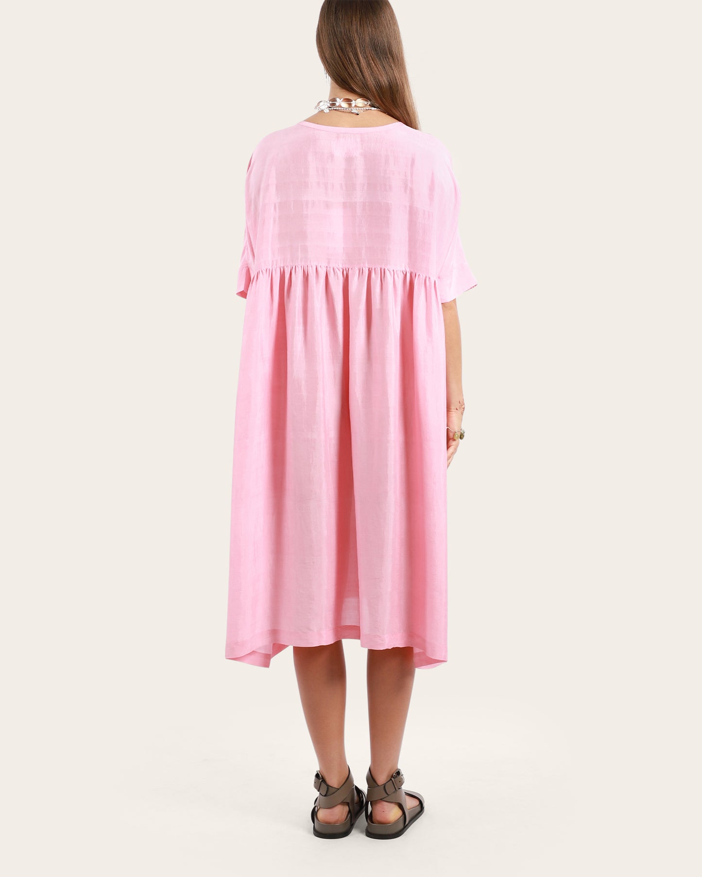Wide Gather Dress