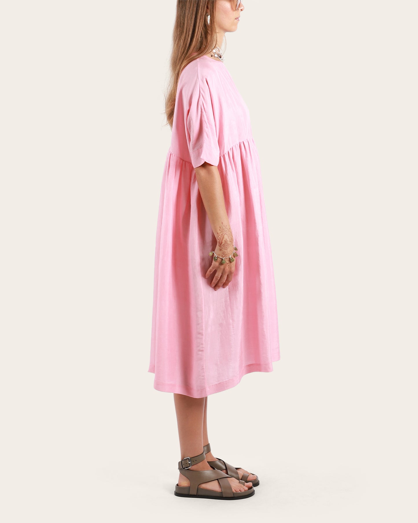 Wide Gather Dress