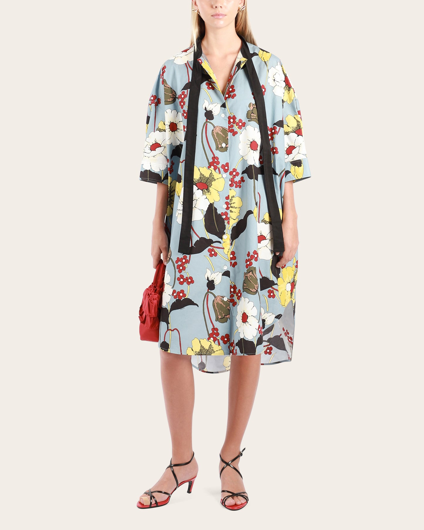 Geo Shirt dress