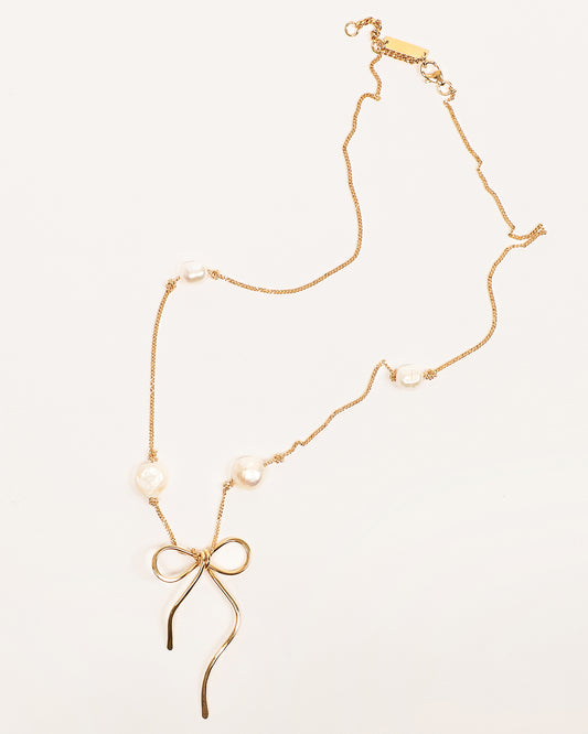 Long Bow Necklace