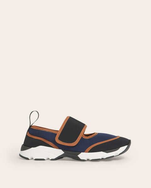 Lycra Mary Jane Sneaker