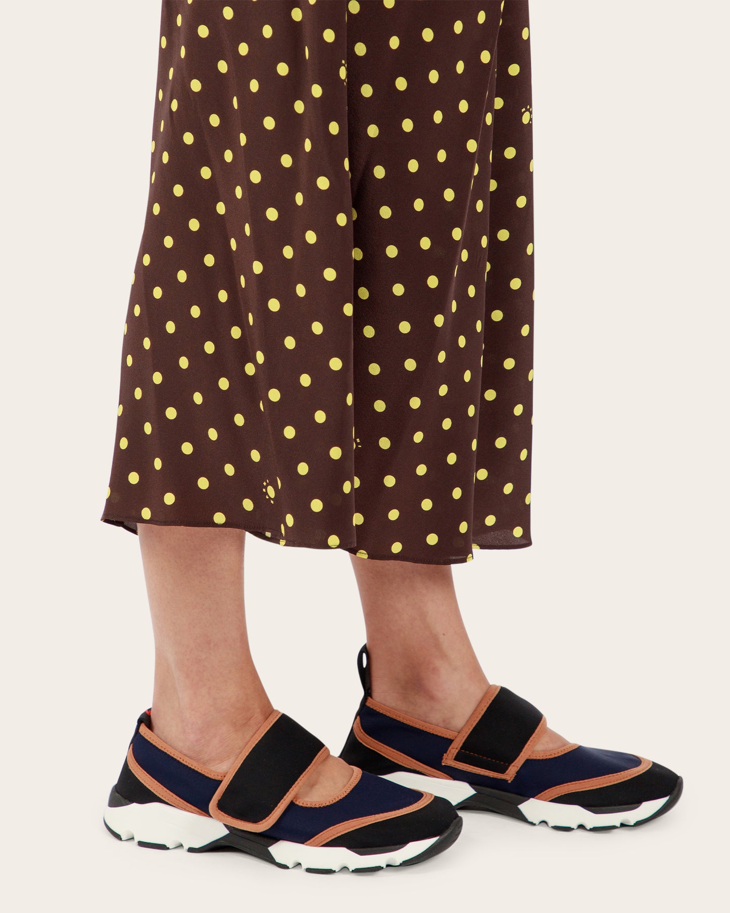 Lycra Mary Jane Sneaker