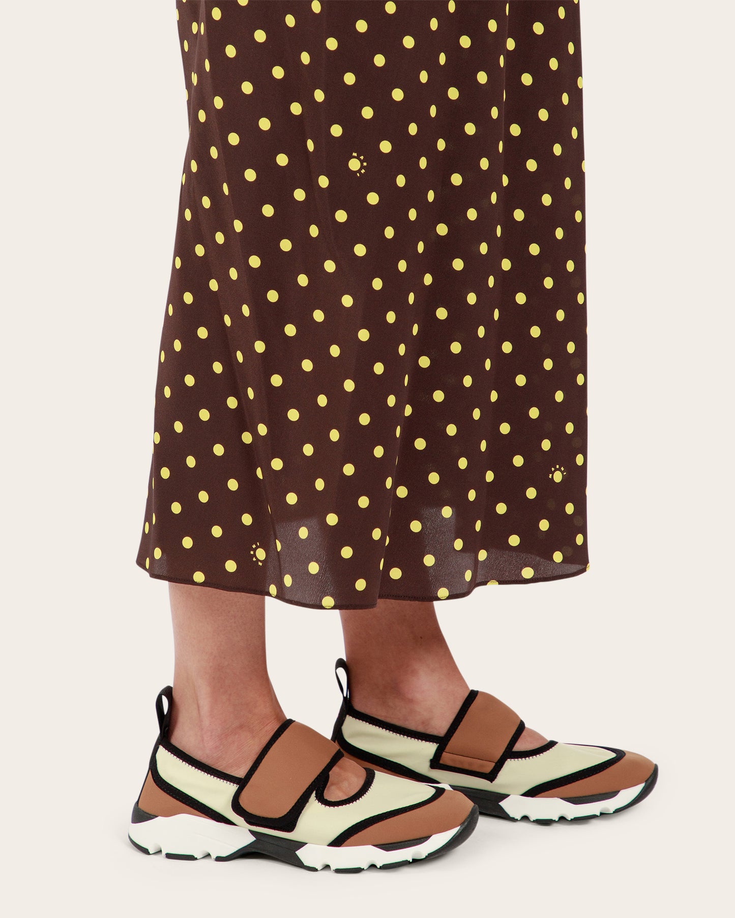 Lycra Mary Jane Sneaker