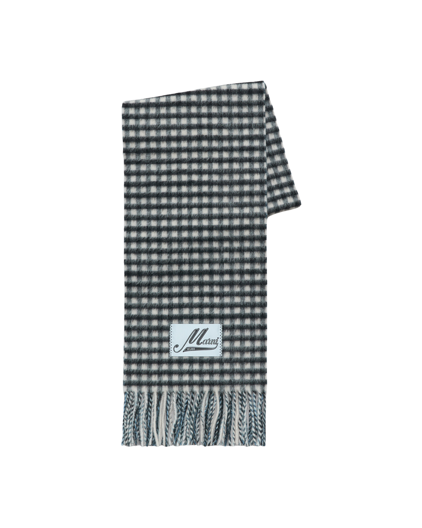 Alpaca Check Scarf