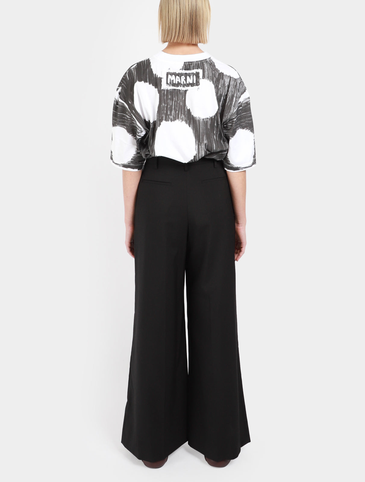 Tailored Wide Leg Trousers