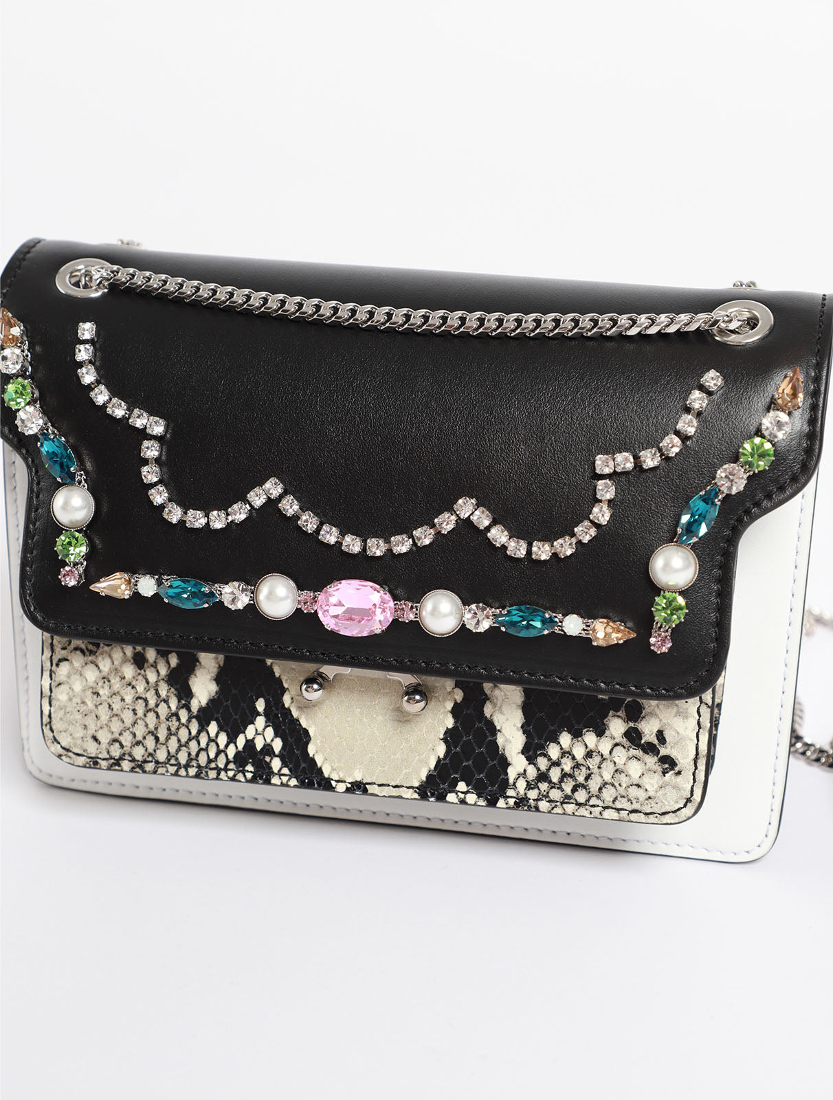 Trunk Slim Bag With Gems