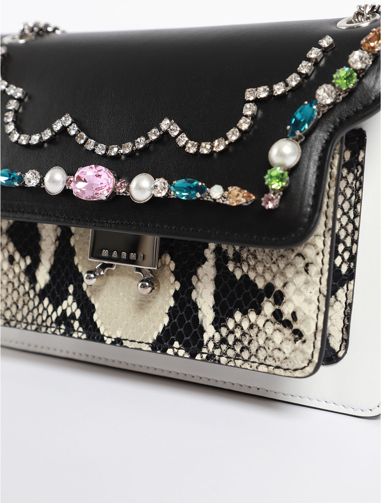 Trunk Slim Bag With Gems