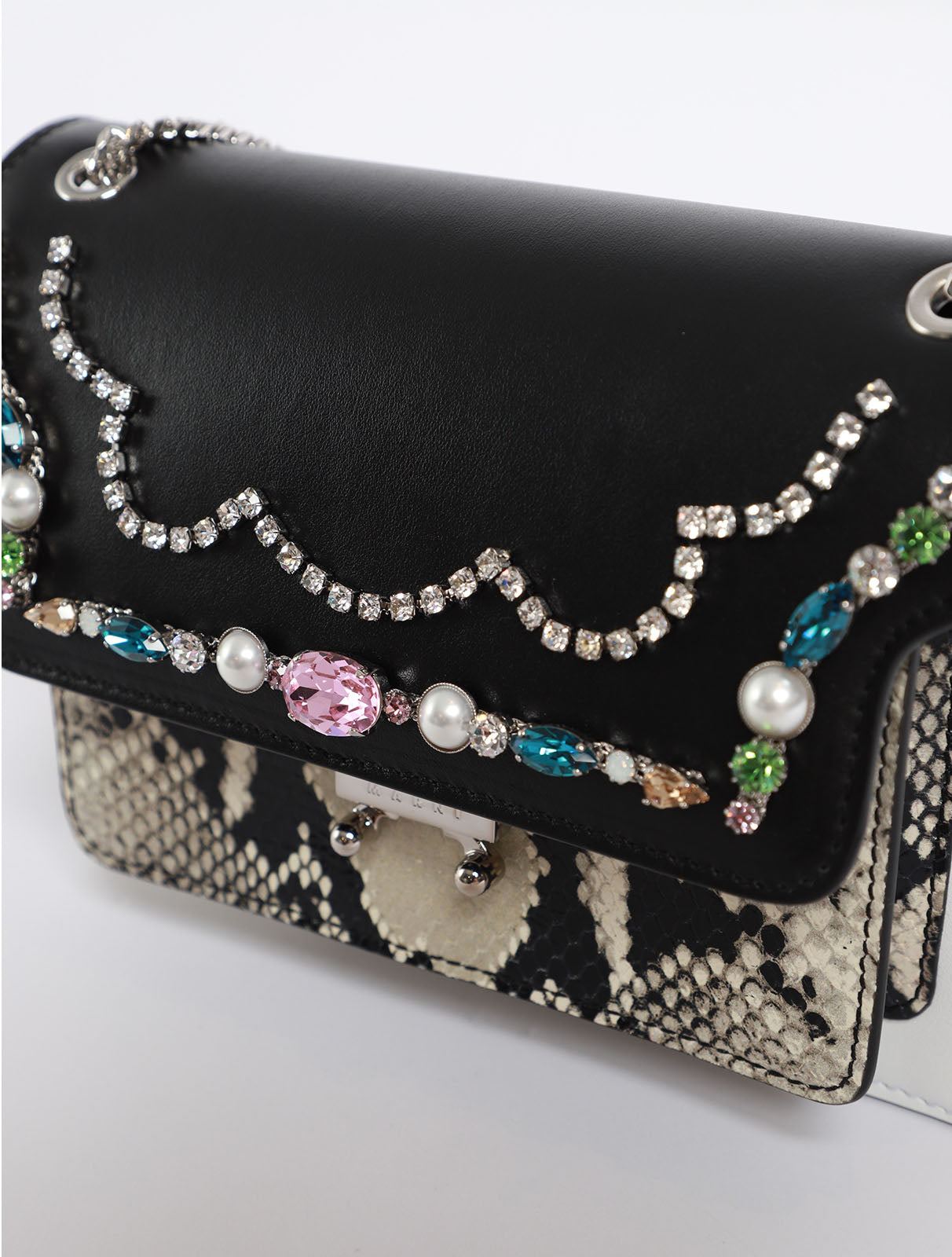 Trunk Slim Bag With Gems