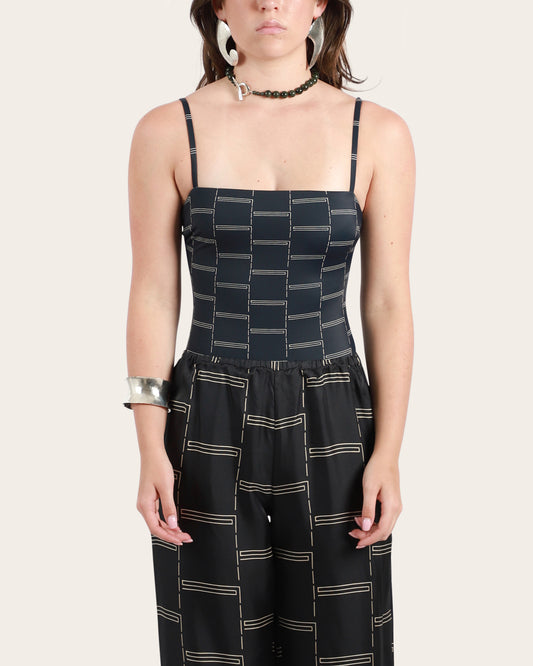 Petite Square Maillot