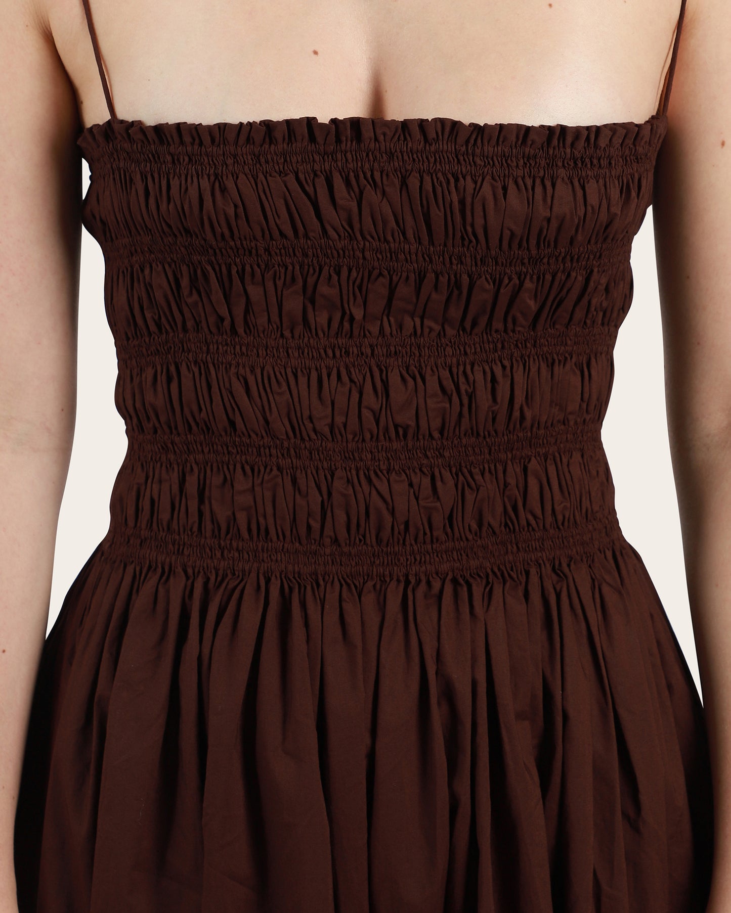 Shirred Bodice Dress