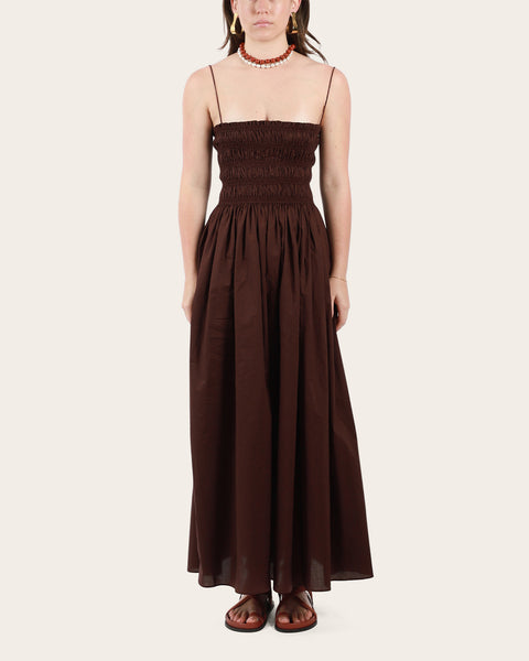 Shirred Bodice Dress