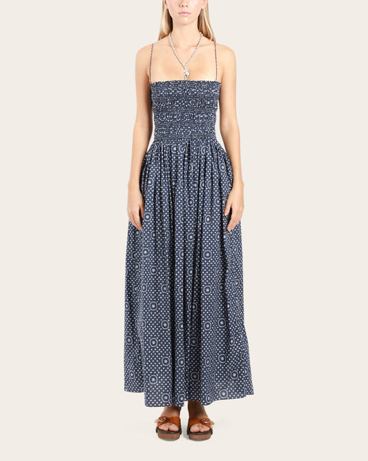 Shirred Bodice Dress