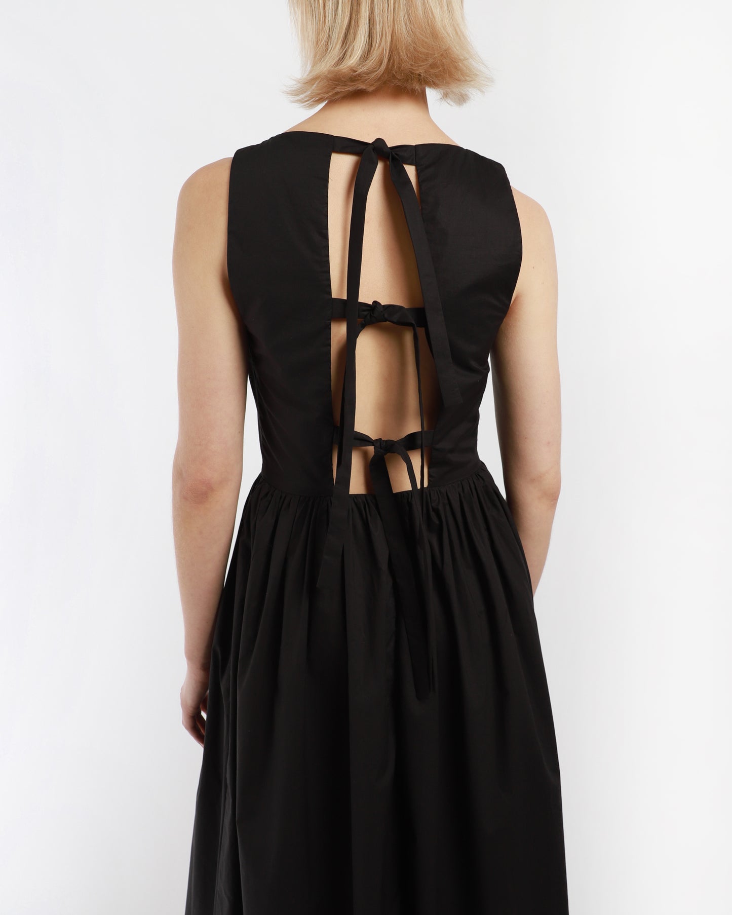 Tie Back Midi Dress