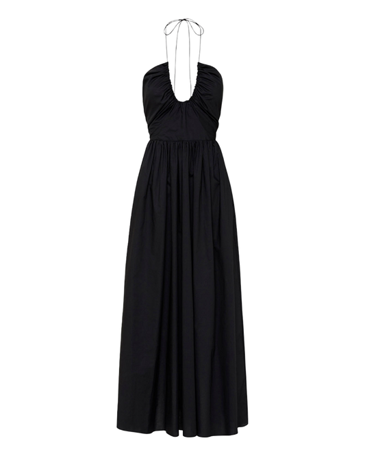 matteau-drawcord-halter-sundress-black