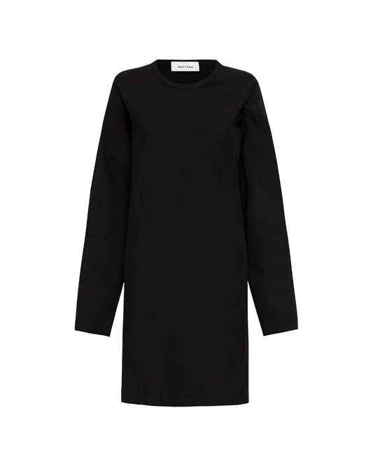 matteau-long-sleeve-magyar-dress-black