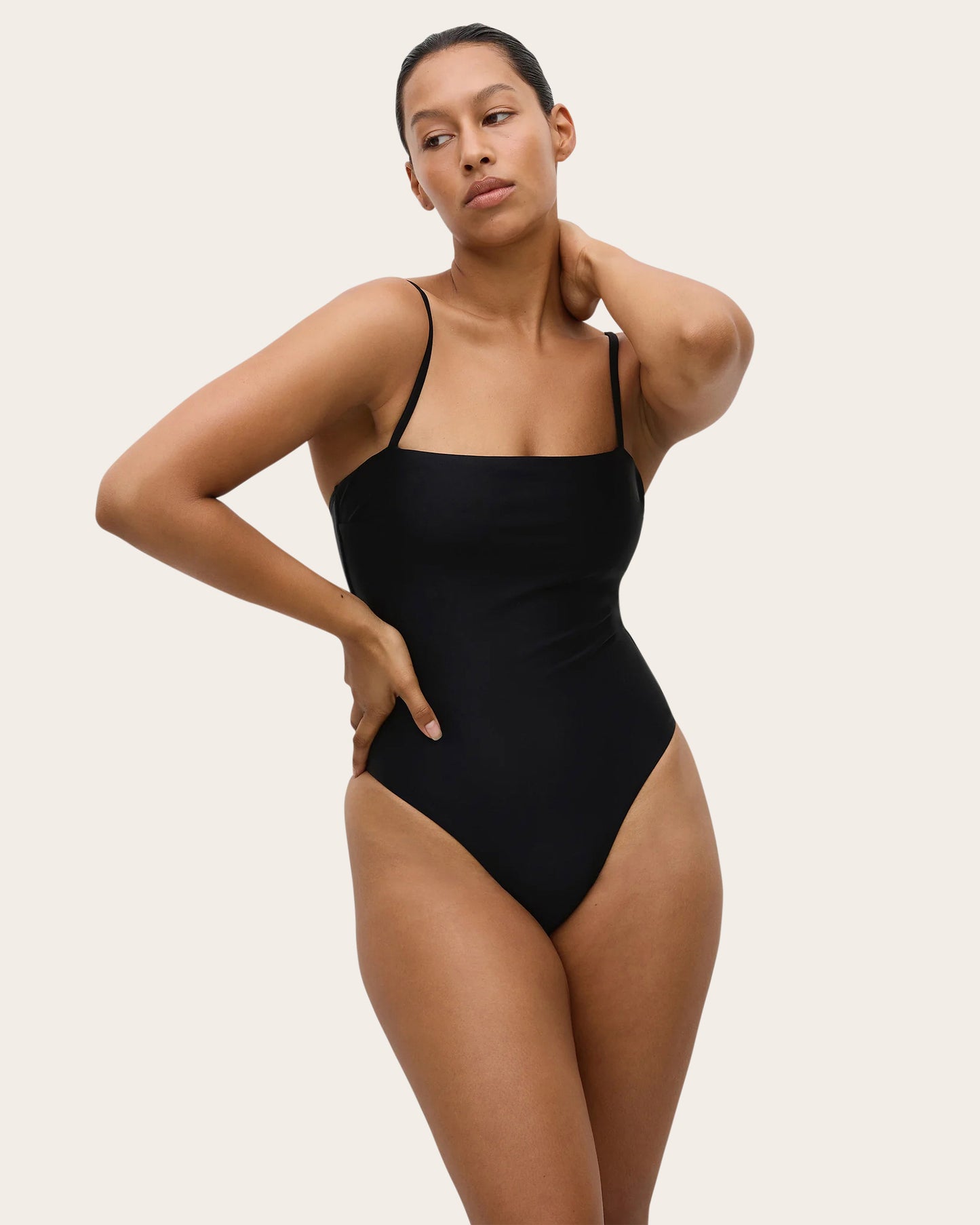 Petite Square Maillot