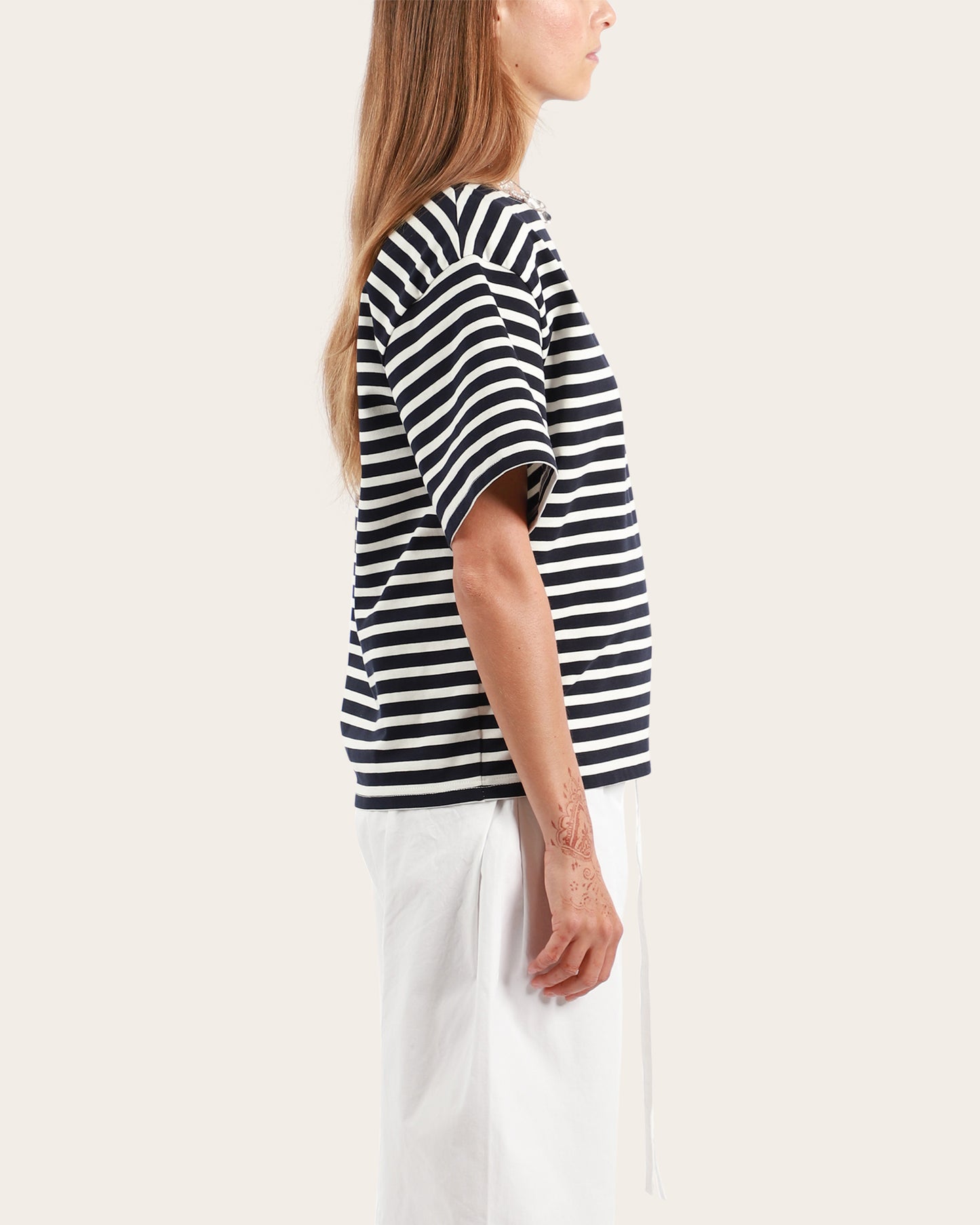 Relaxed Stripe Tee