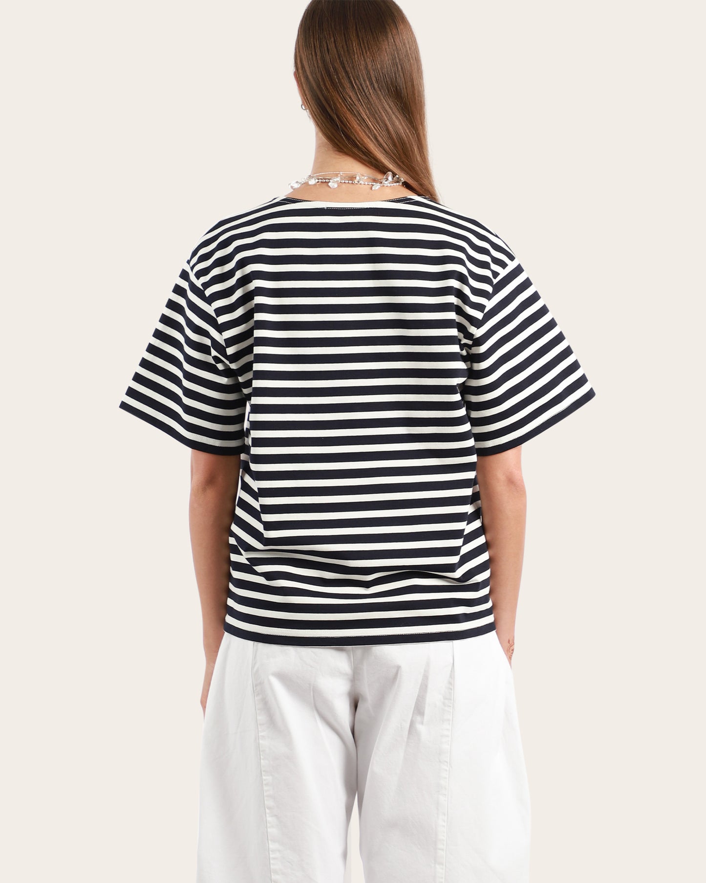 Relaxed Stripe Tee