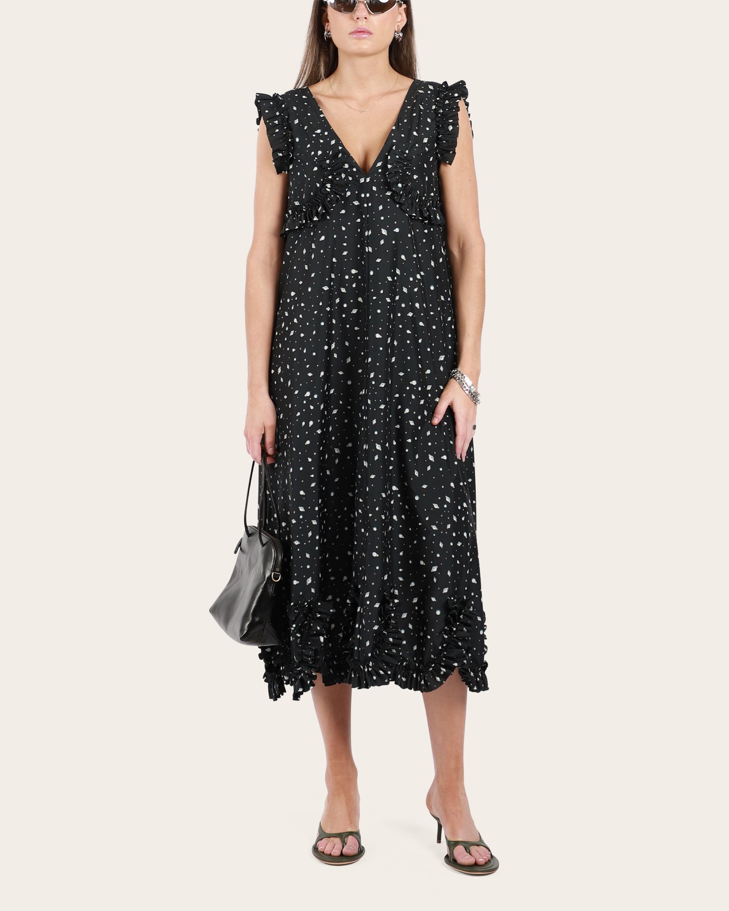 Ruffle Maxi Dress