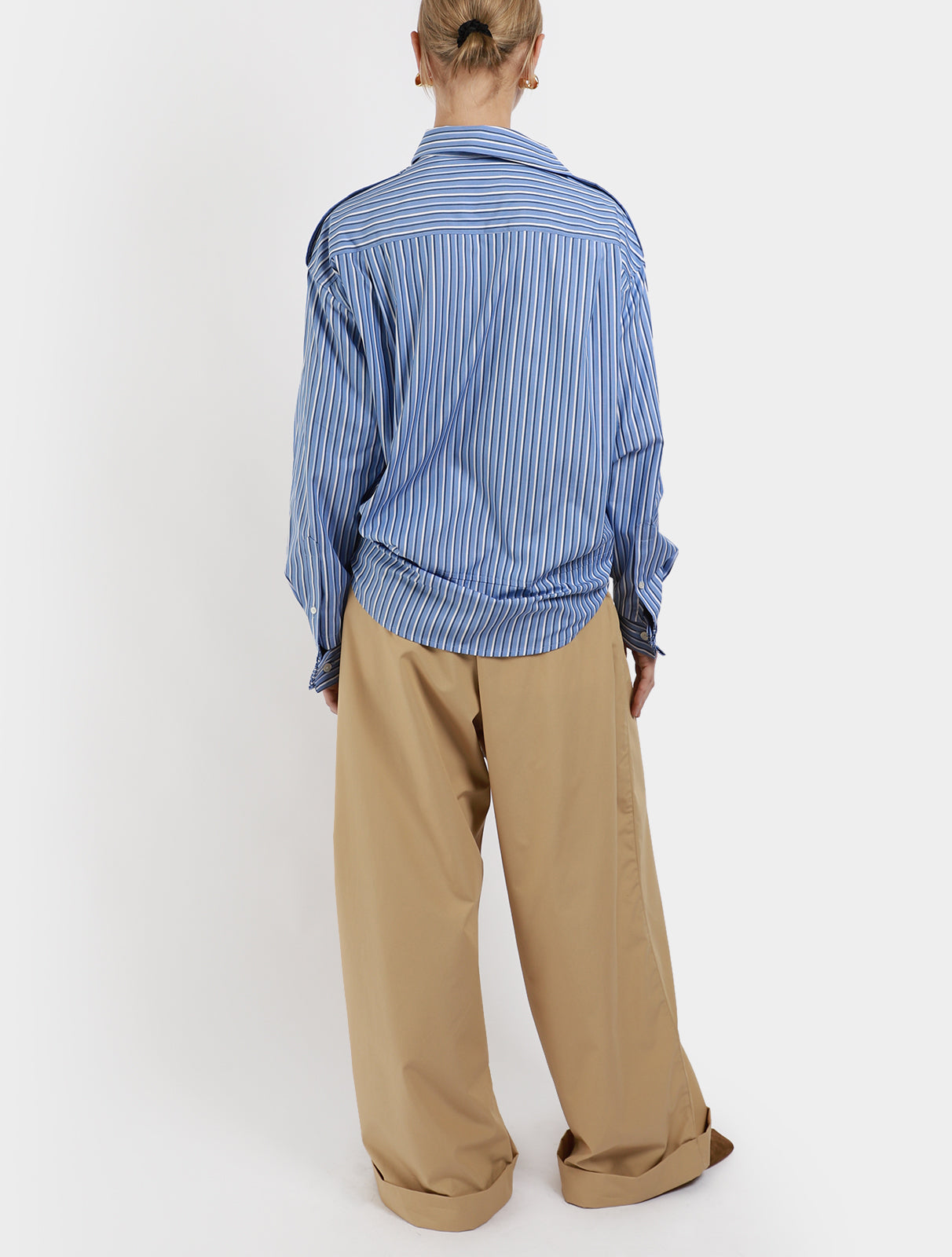 Deconstructed Stripe Shirt