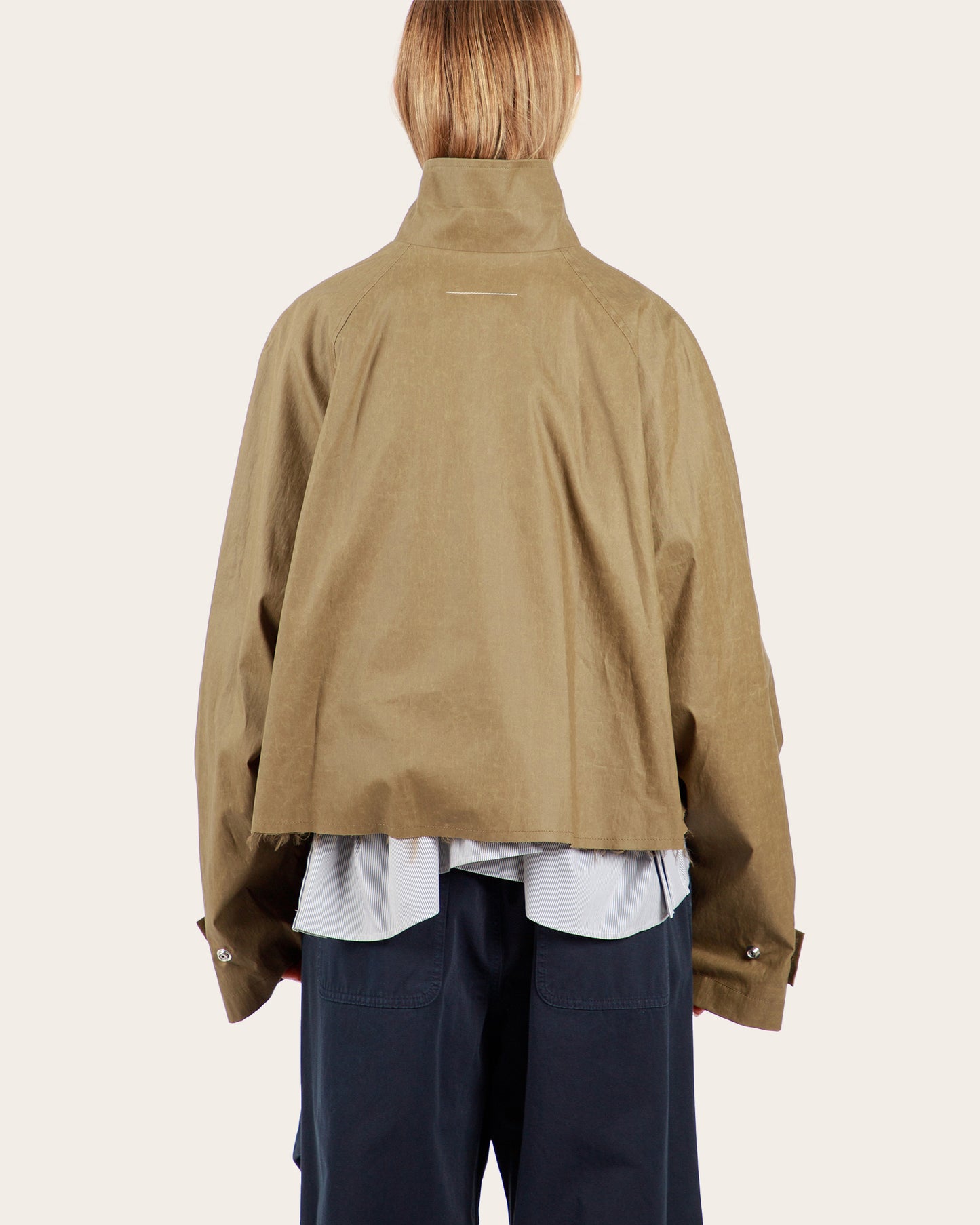 Cropped Wax Jacket