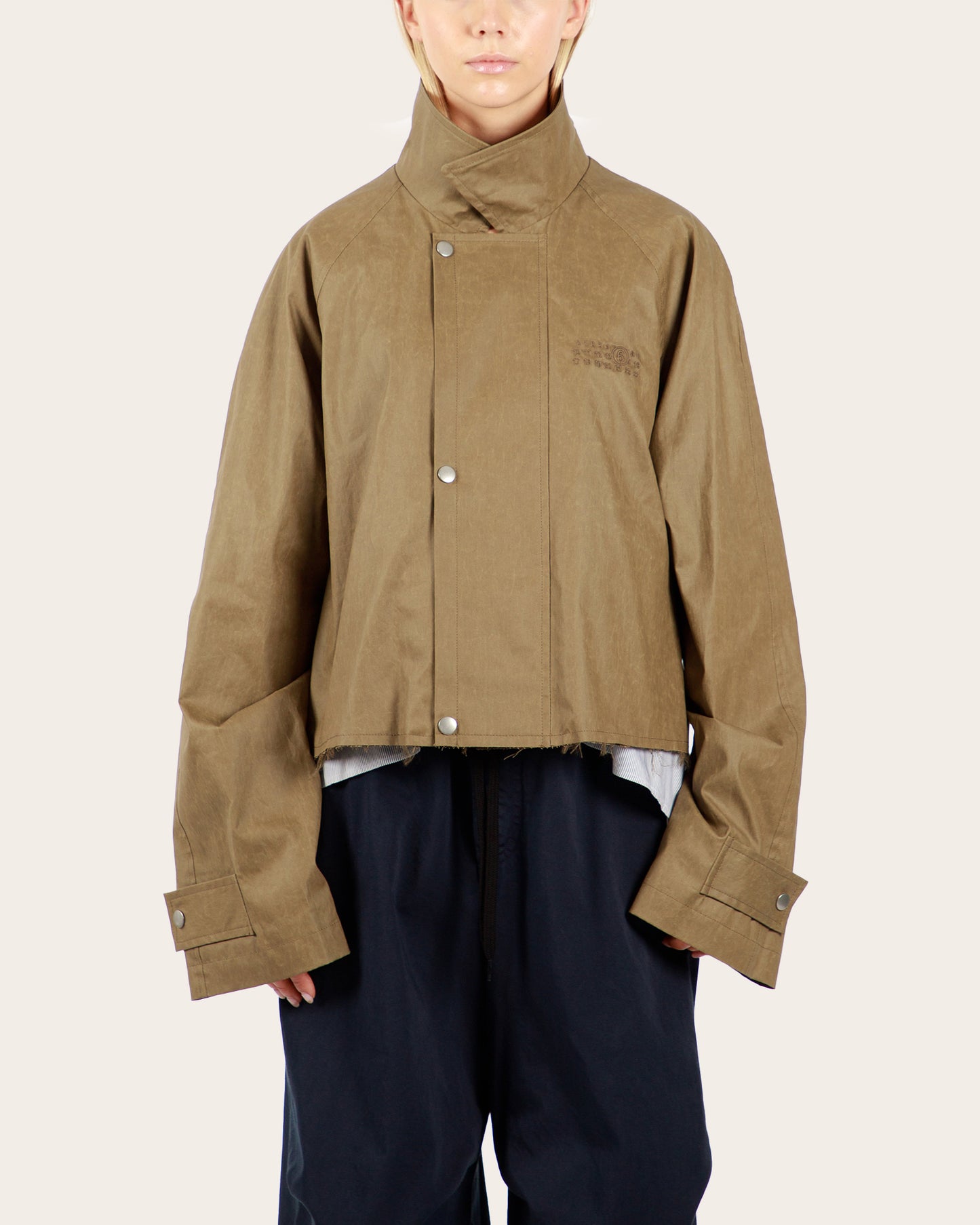 Cropped Wax Jacket
