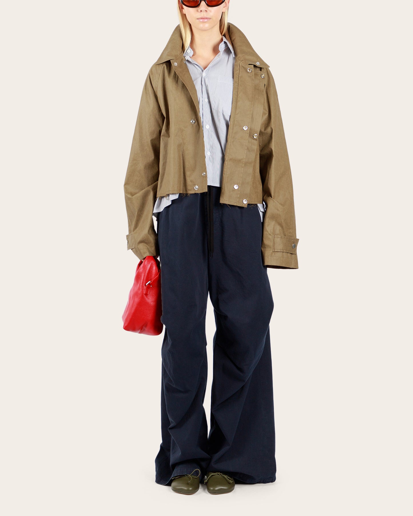 Cropped Wax Jacket