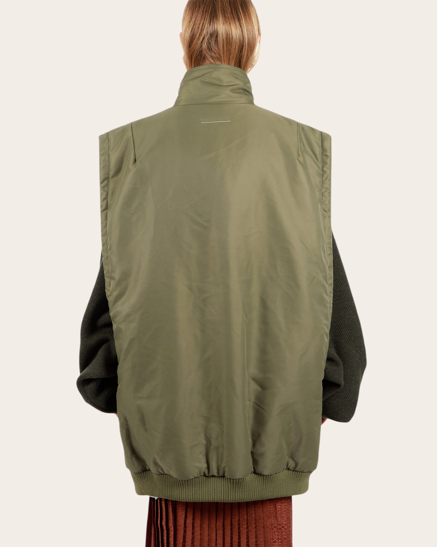Padded Vest with Zip