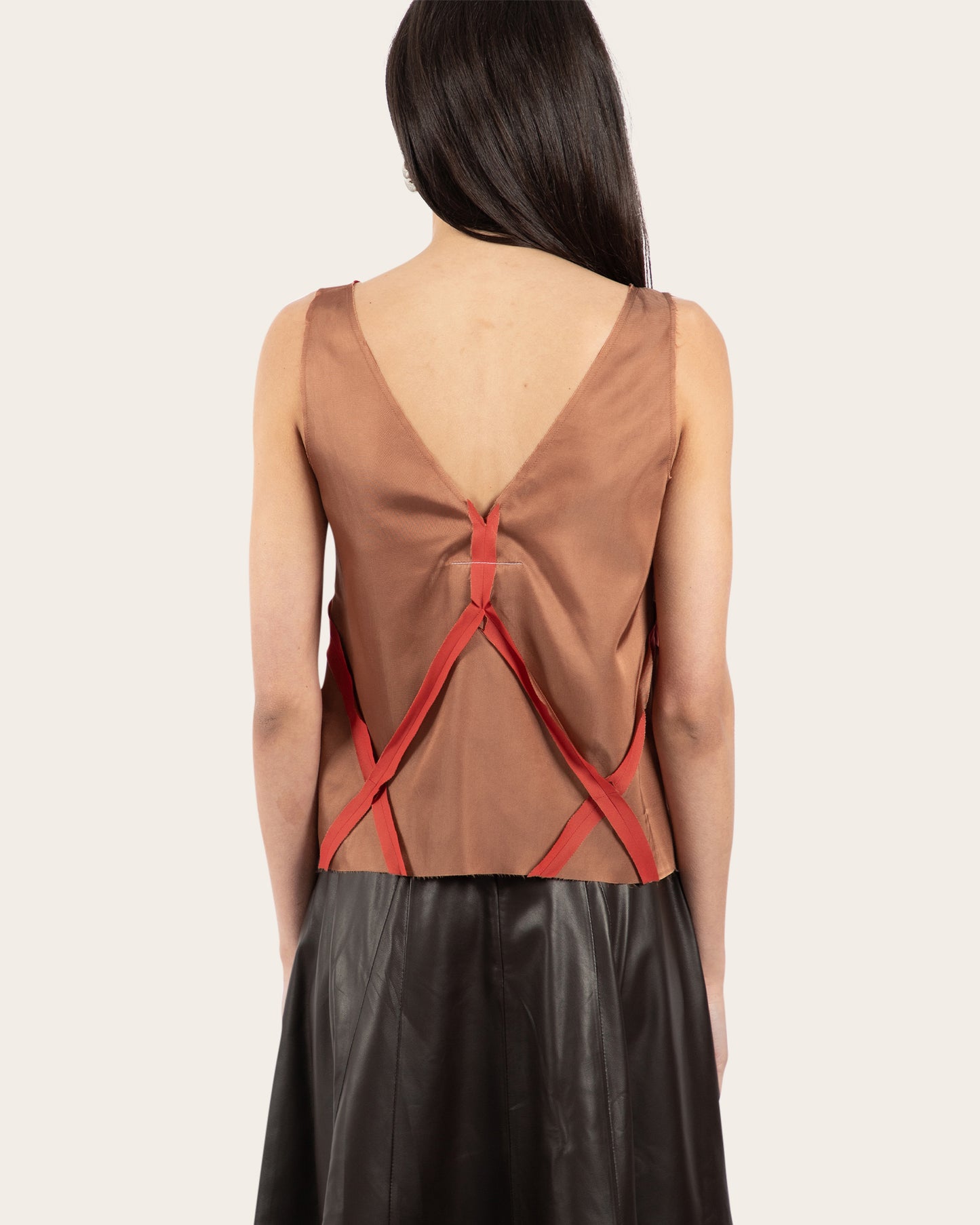 Contrast Trim Tank Top