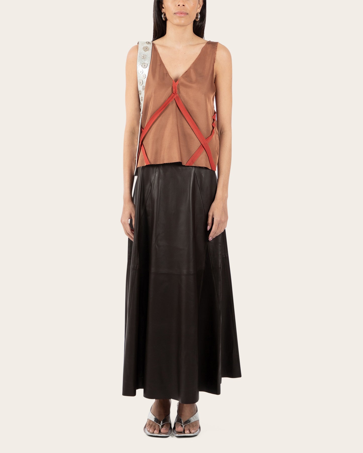 Contrast Trim Tank Top