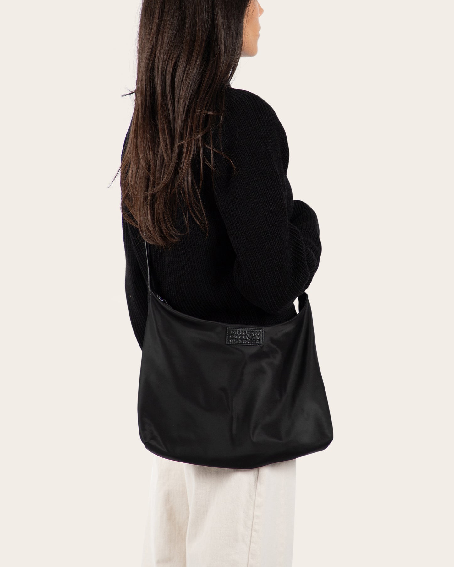 Large Numeric Vertical Crossbody Bag