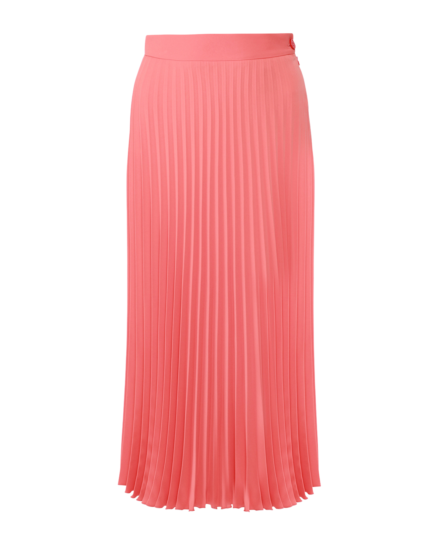 Pleat Midi Skirt