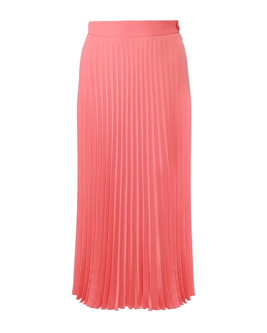 Pleat Midi Skirt