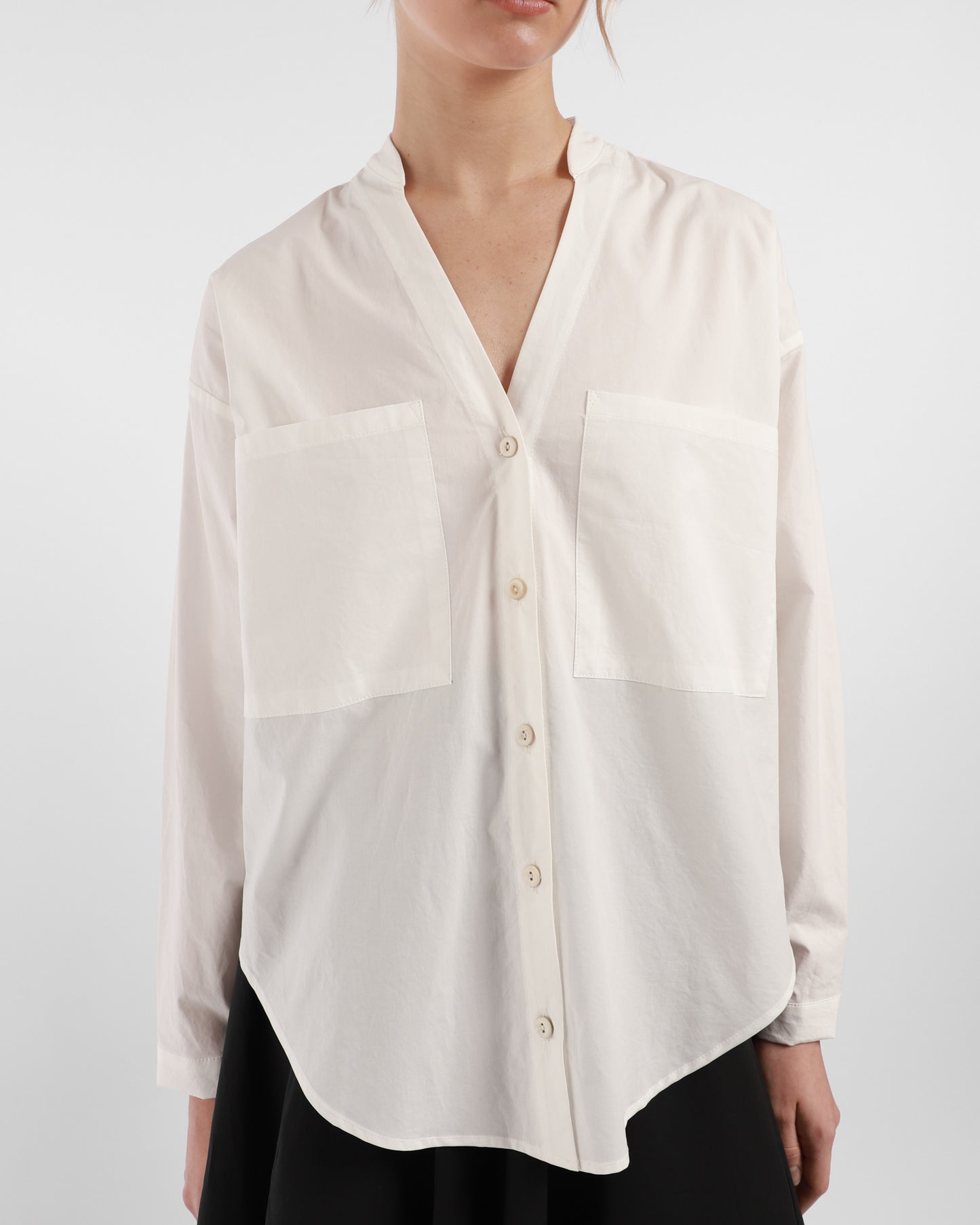 Oversize V-Neck Shirt