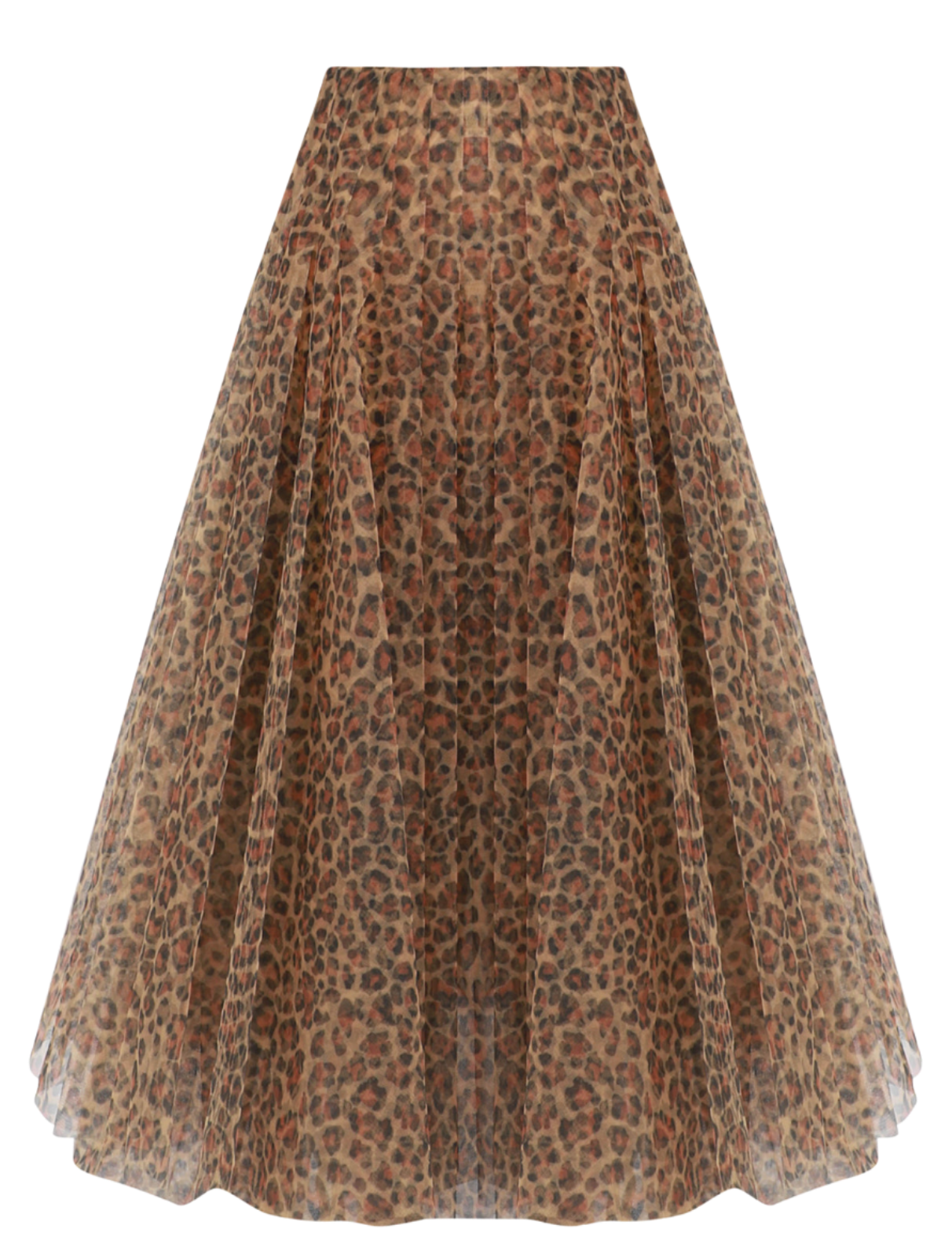 Leopard Tulle Darian Skirt