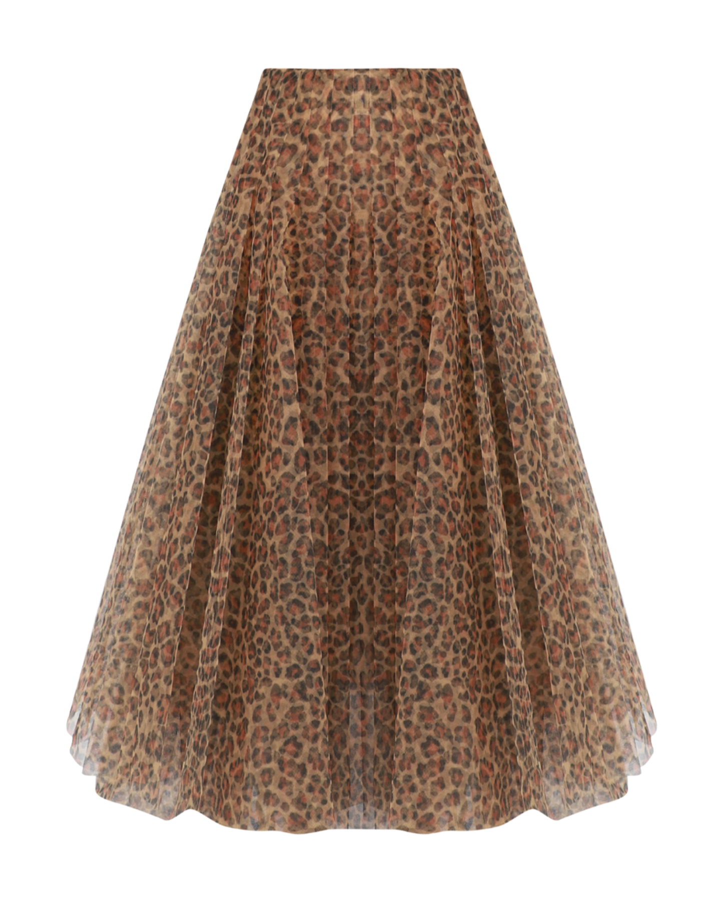 Leopard Tulle Darian Skirt