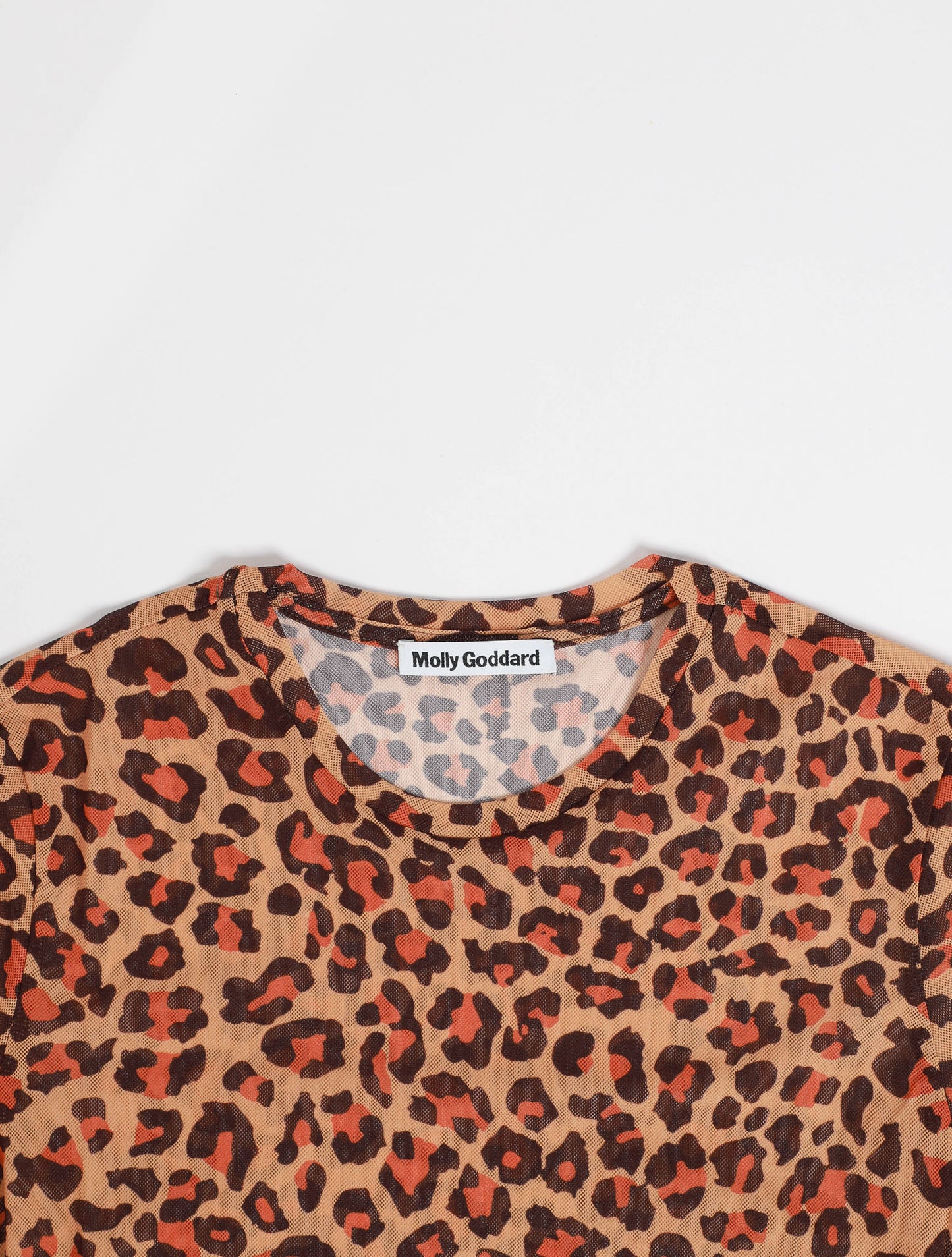 Printed Mesh Freddie Top