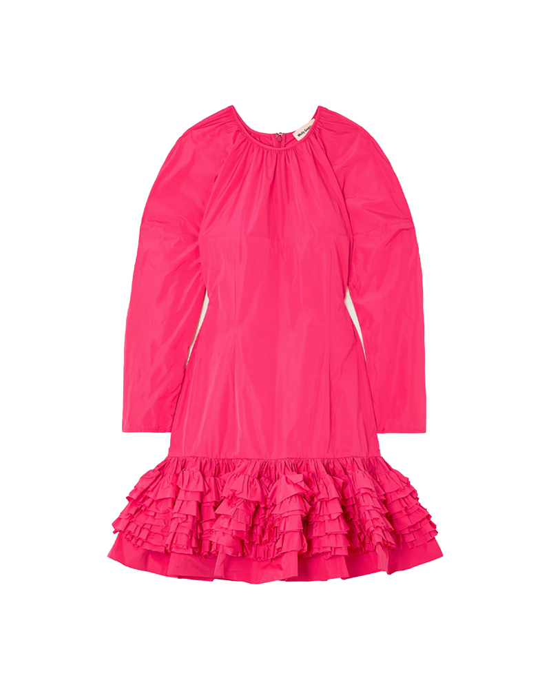 molly-goddard-taffeta-mini-caerys-dress-pink