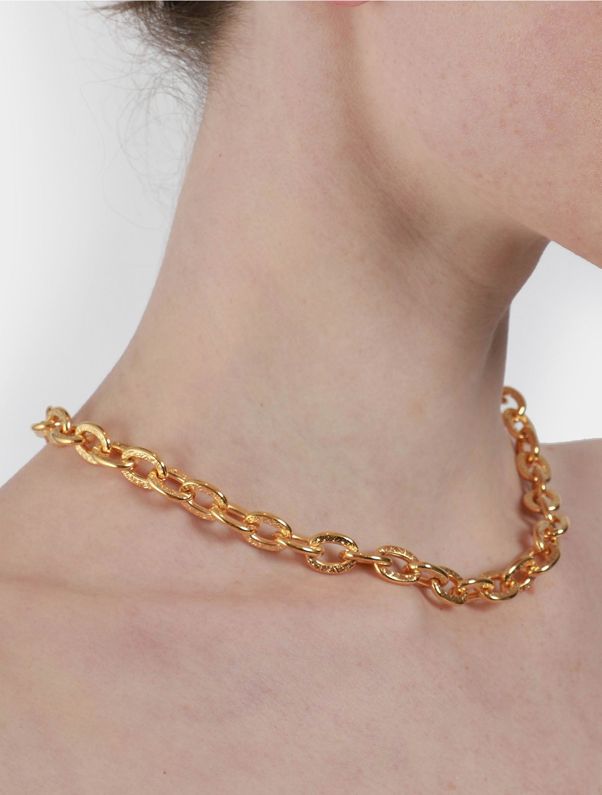 Scroll Chain Necklace