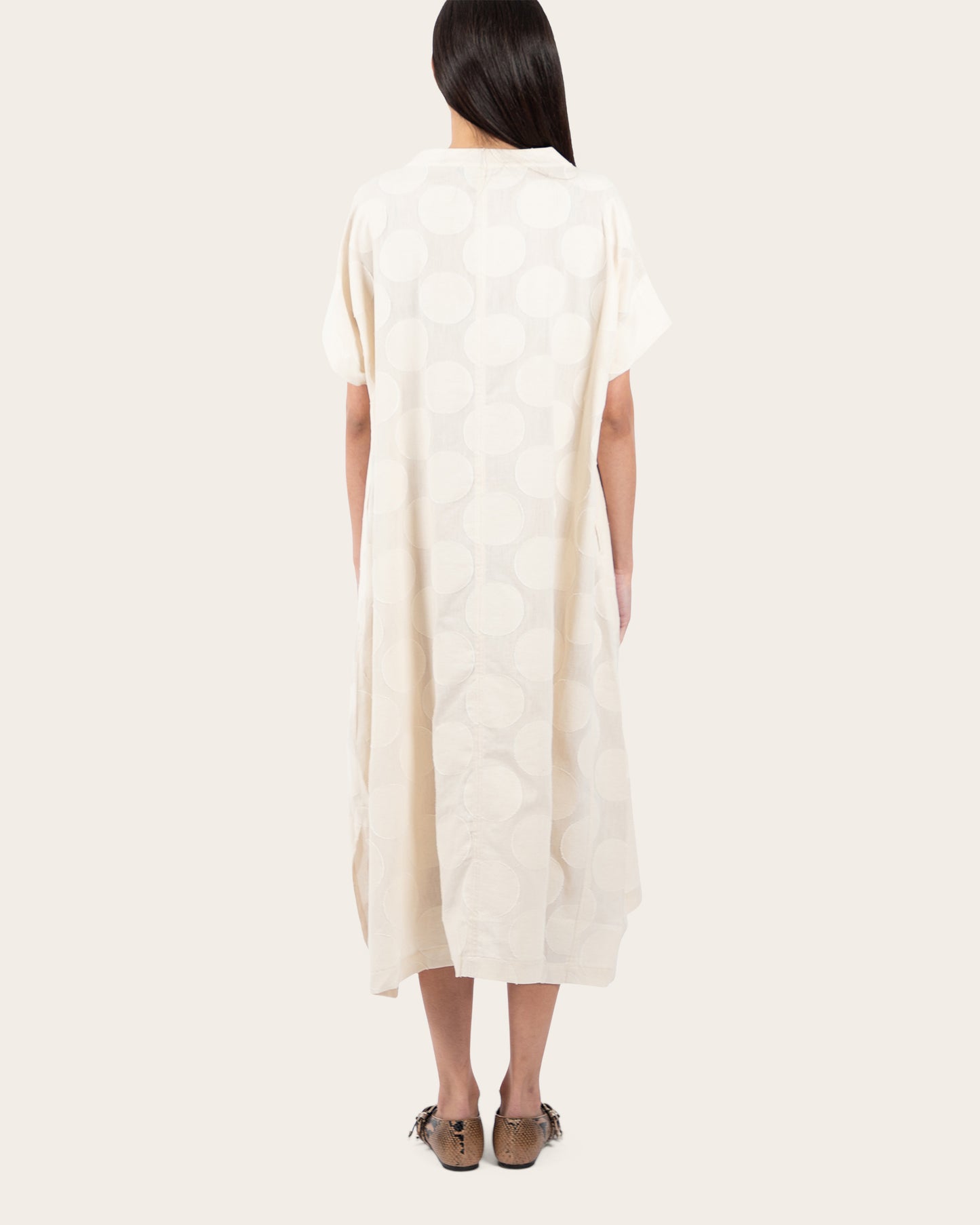 Circle Jacquard Dress