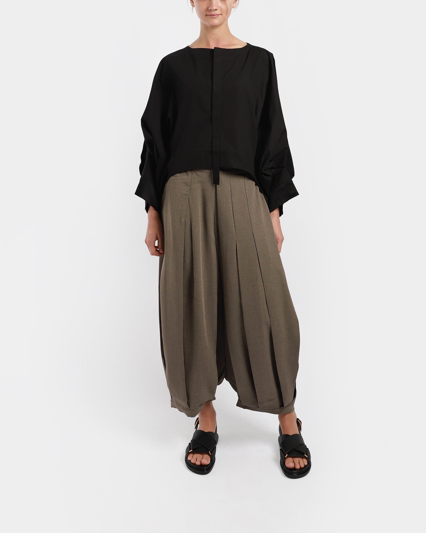 Pleat Pants