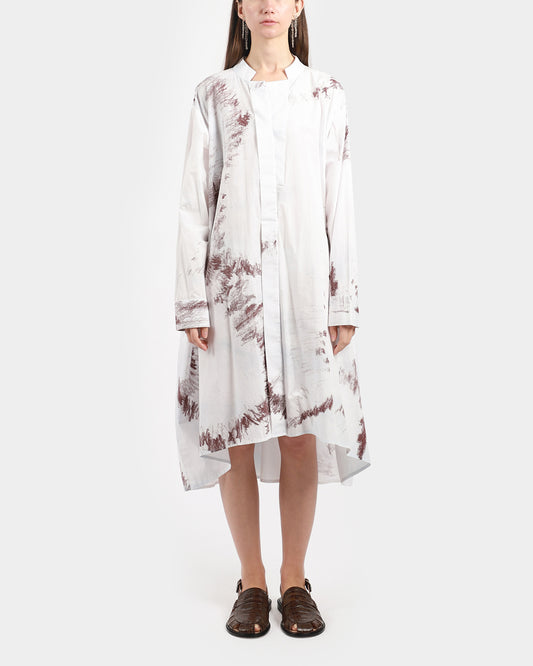 Scribble Print Dress