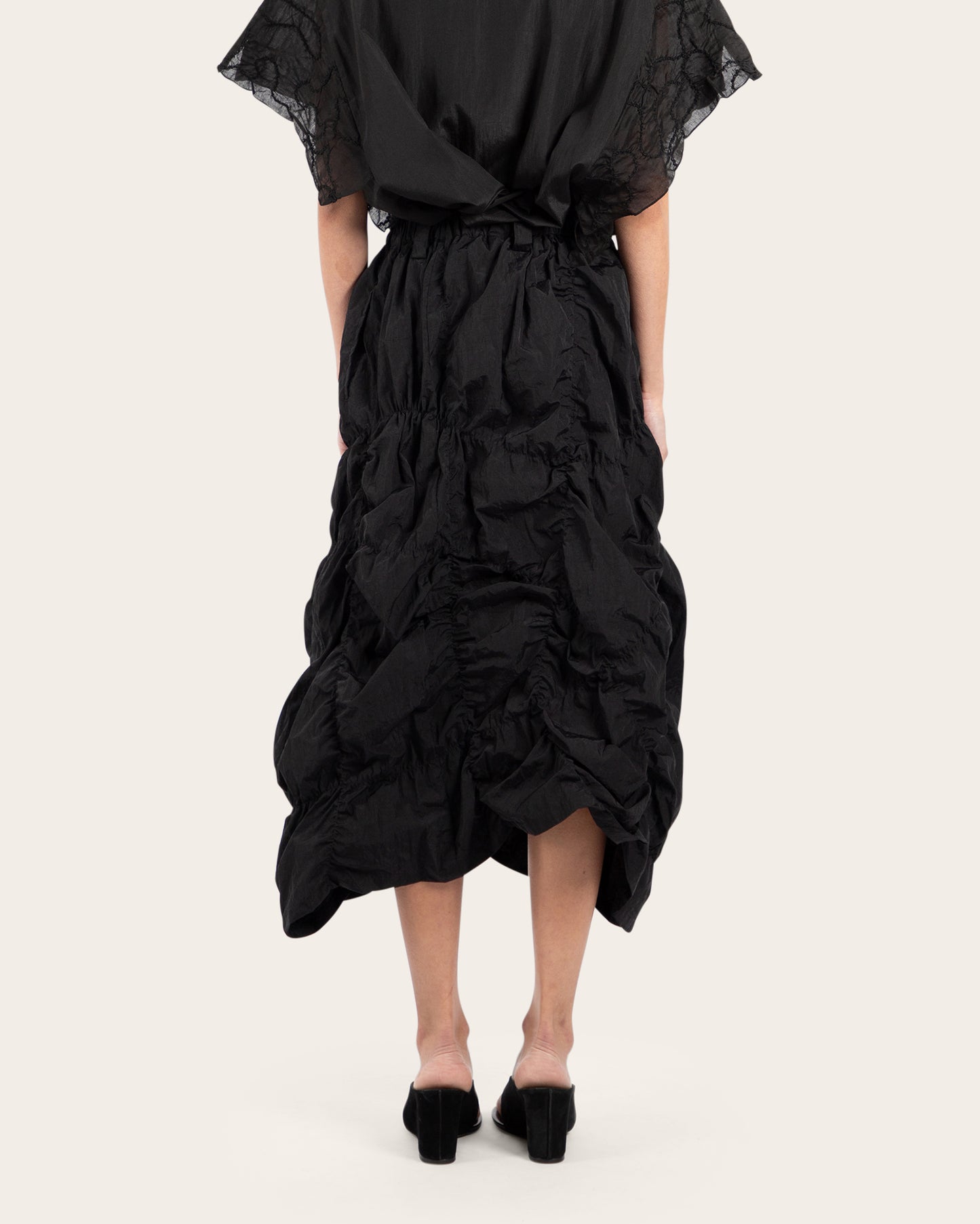 Smocked Skirt