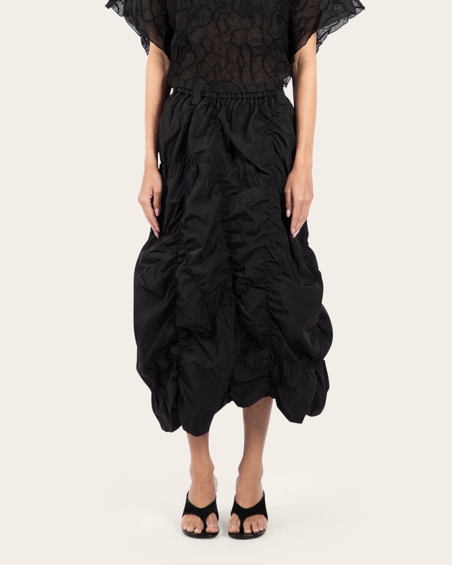 Smocked Skirt