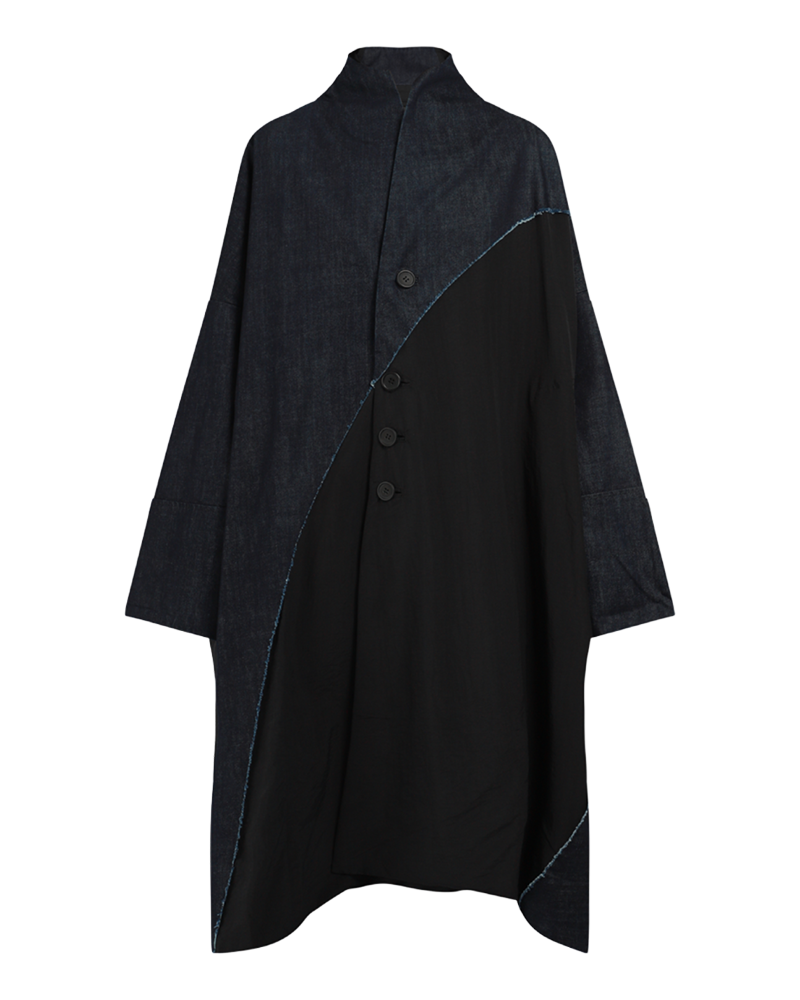 Denim Oversized Coat
